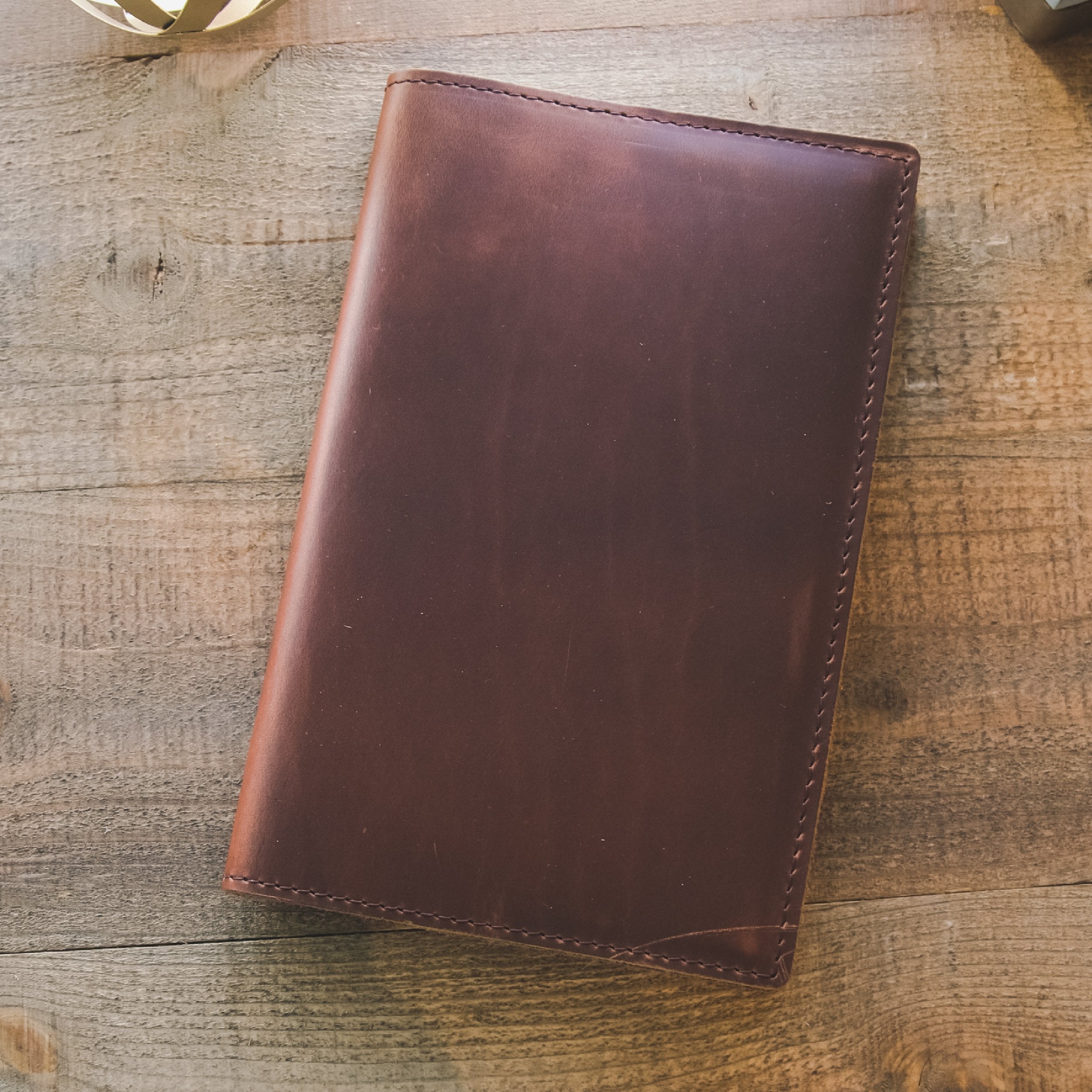 Custom Green Military Leather Log Book Cover – Rustico Corporate