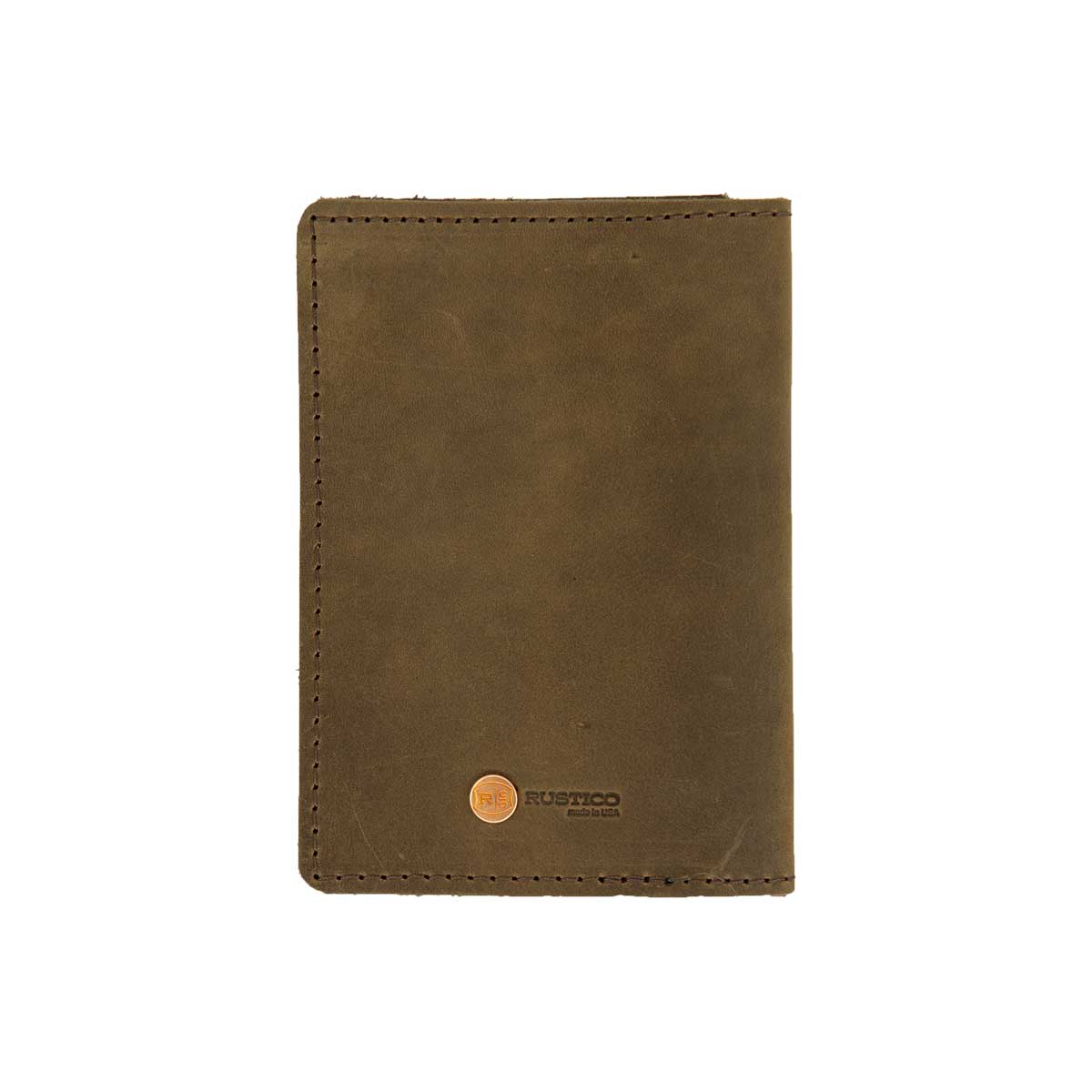 Leather Passport and Vax Card Holder