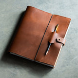 Leather College Notebook Cover