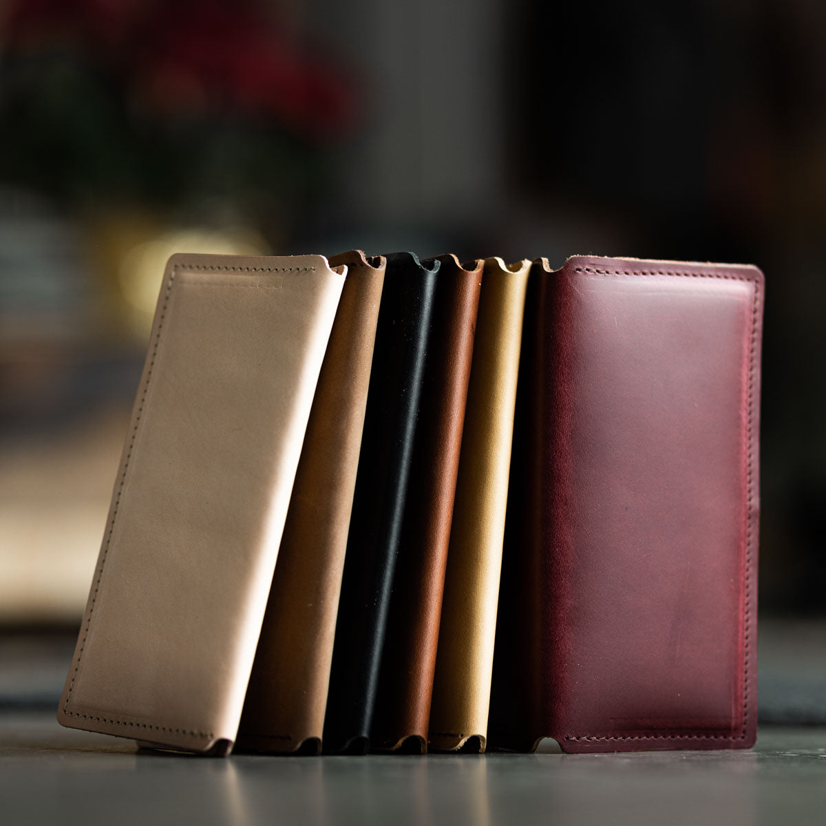 Tall Cowboy Leather Wallet