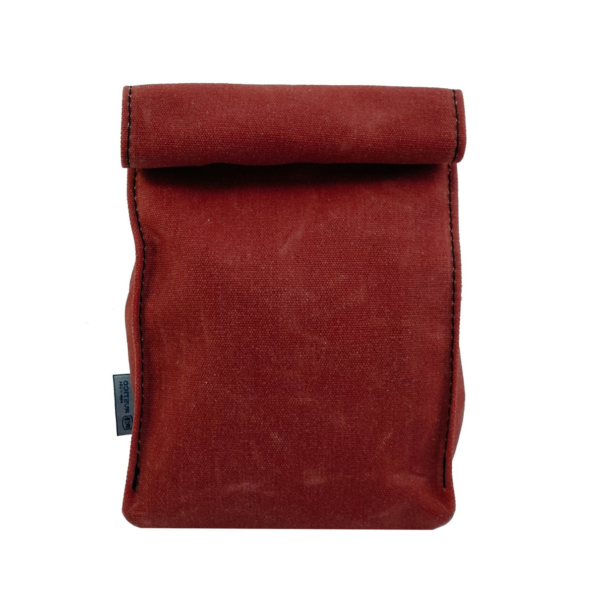 Leather Suede Lunch Bag