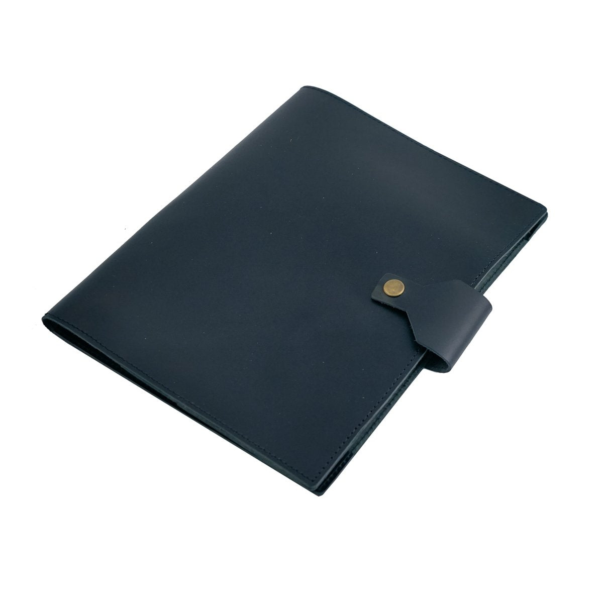 Pacific Mailer Padfolio Portfolio Leather Binder Interview Legal Document Organizer Business Card Holder Included Letter Sized Writing Pad Piano Noir