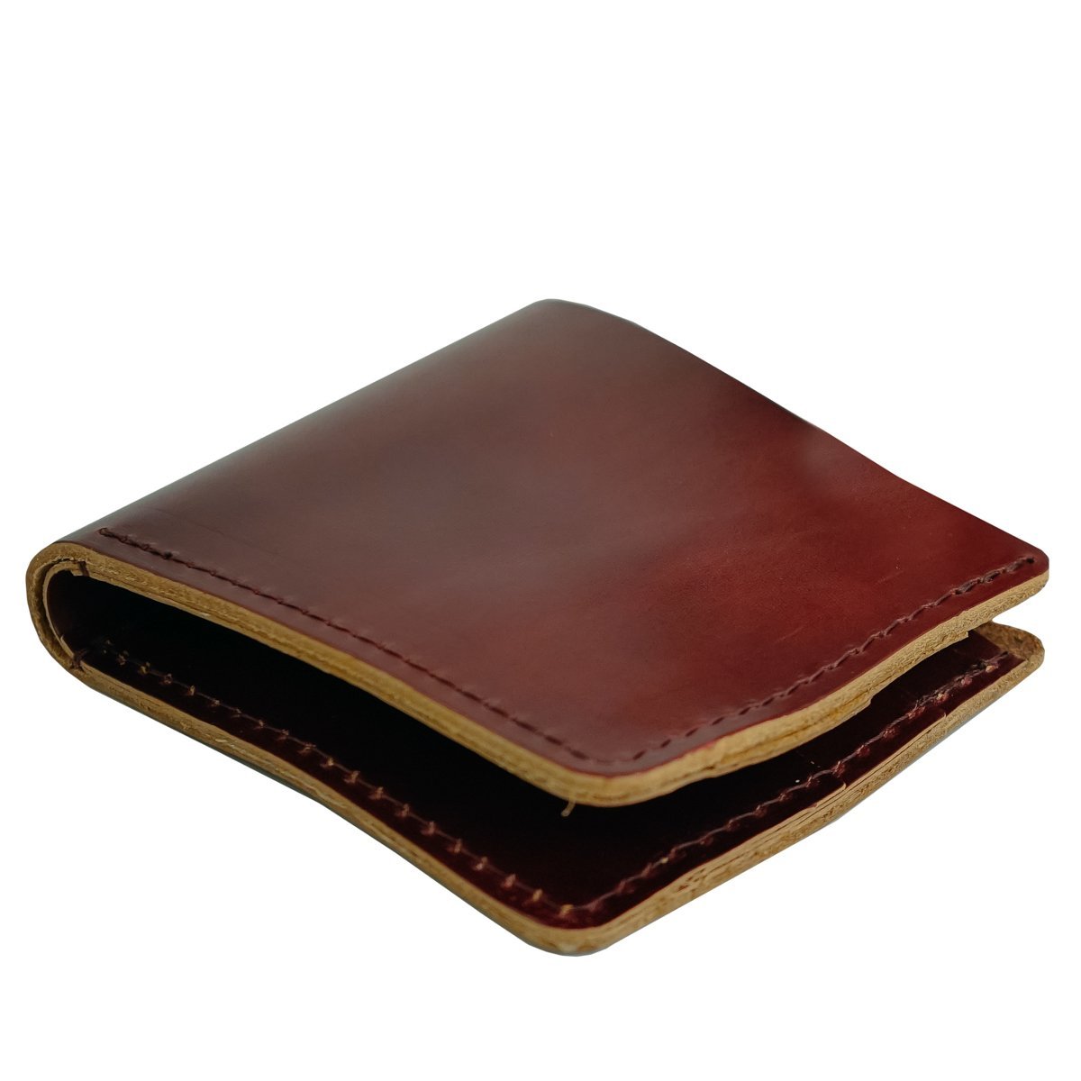 Custom Handmade Shell Cordovan Classic Bifold Wallet