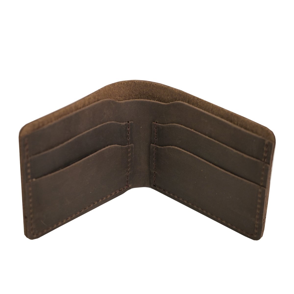 Knox by Korchmar Slim Leather Wallet 3 3/8 ” x .25 ” x 4 3/8 ” / Tan