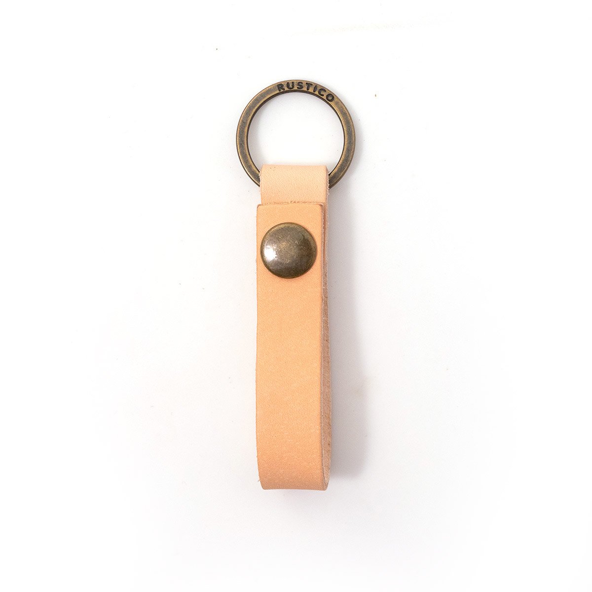 Premium Leather Loop Key Ring - Vaja