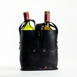 Napa Leather Double Wine Tote