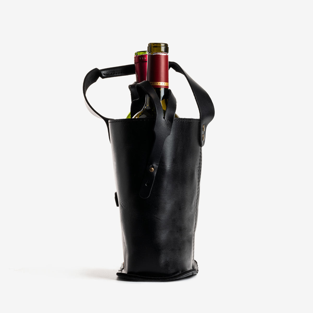 Napa Leather Double Wine Tote