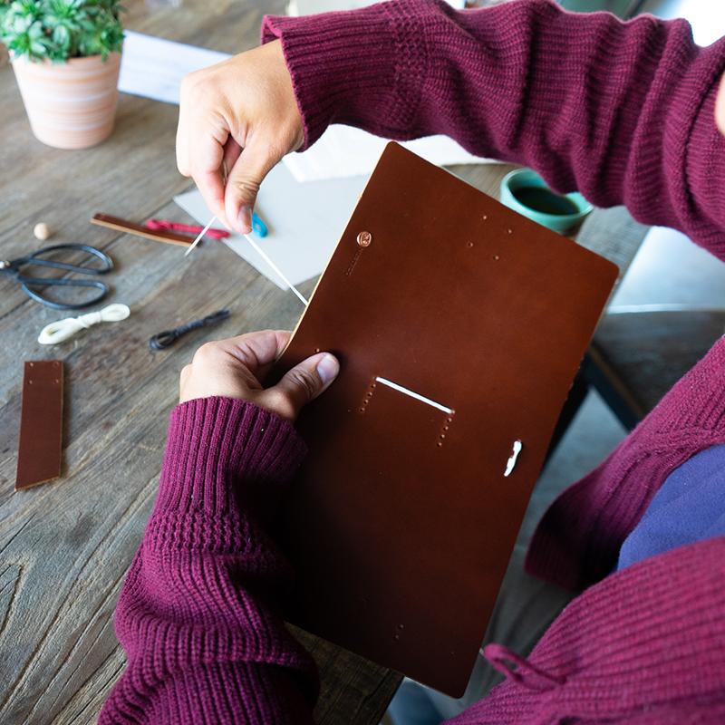 "DIY" Good Book Leather Journal Kit