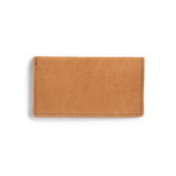 leather checkbook cover nubuck