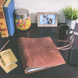 Soft Leather Binder Special Edition - 8.5" x 11"