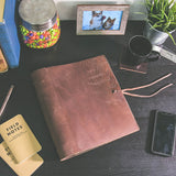 Soft Leather Binder Special Edition - 8.5" x 11"
